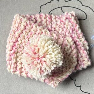 Kid-Size Powder Puff Scarf #2